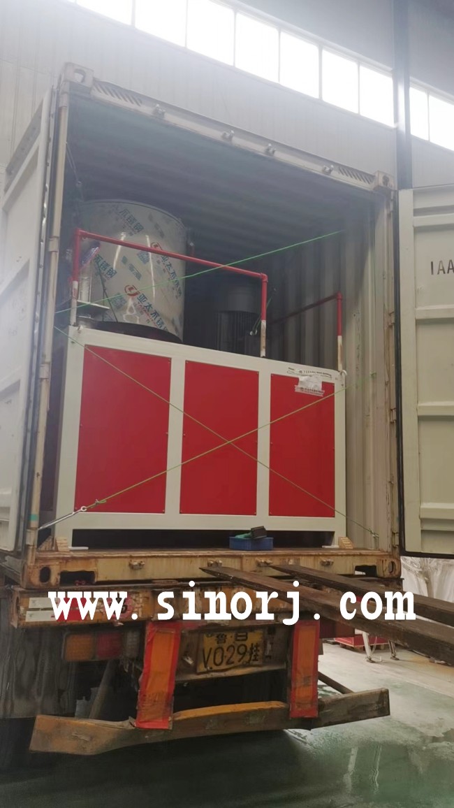 PVC wall panel machine line shipped to Middle East