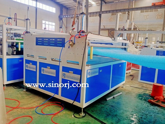 POE mattress machine testing for Africa client