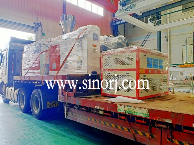 PVC marble sheet machine line to Middle Asia