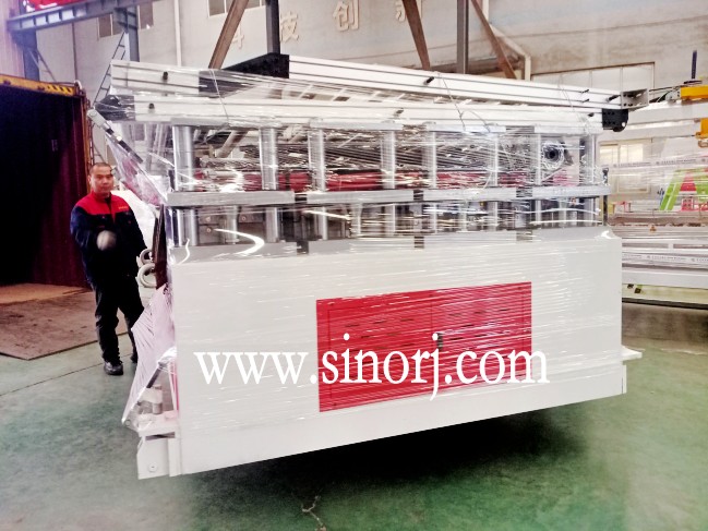 PE WPC decking machine line to Saudi Arabia