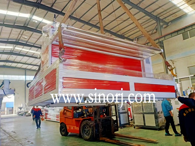 PVC ROOFING MACHINE LINE TO INDONESIA